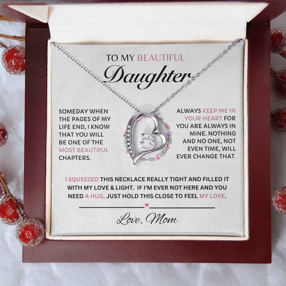 Beautiful Daughter (Forever Love Necklace) Mom