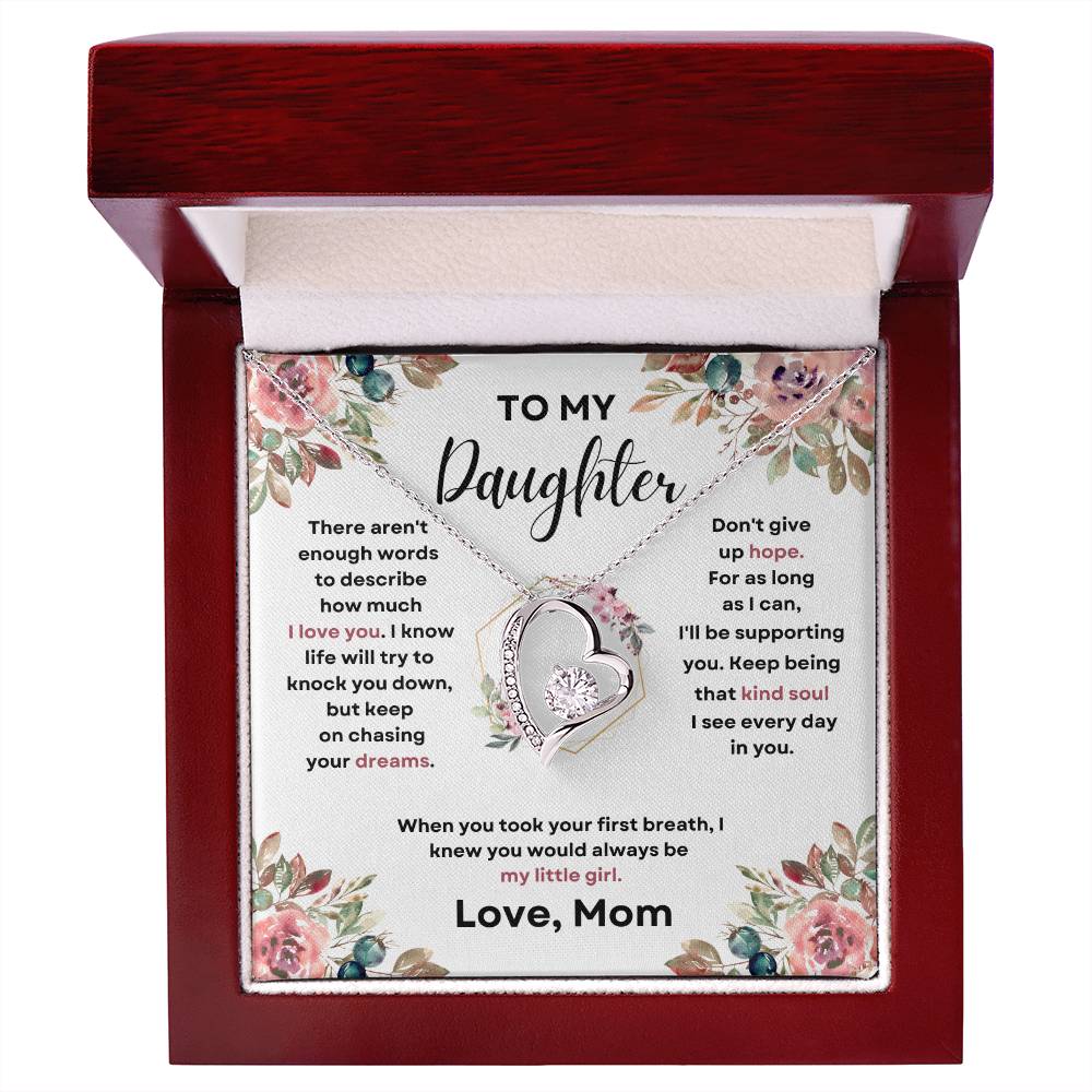 To My Daughter (Forever Love Necklace)