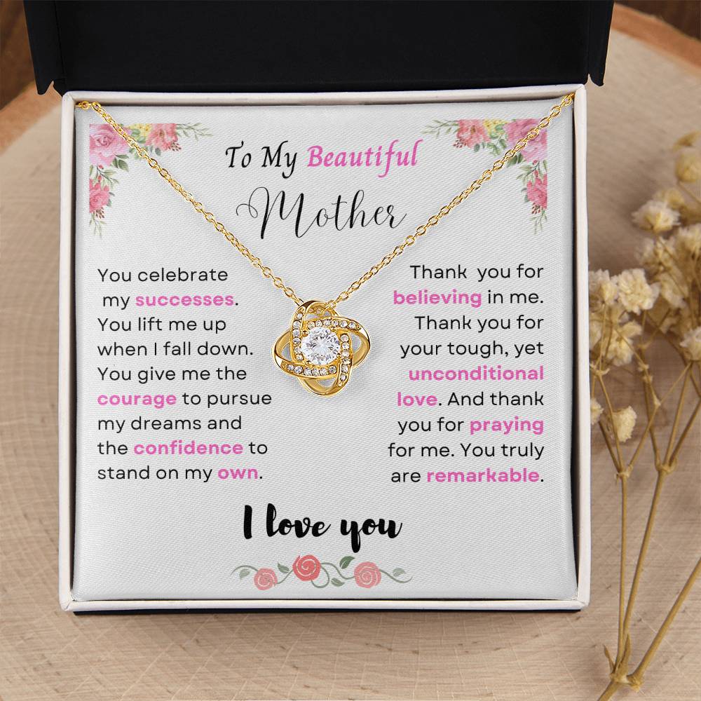 To My Mother (Love Knot Necklace)