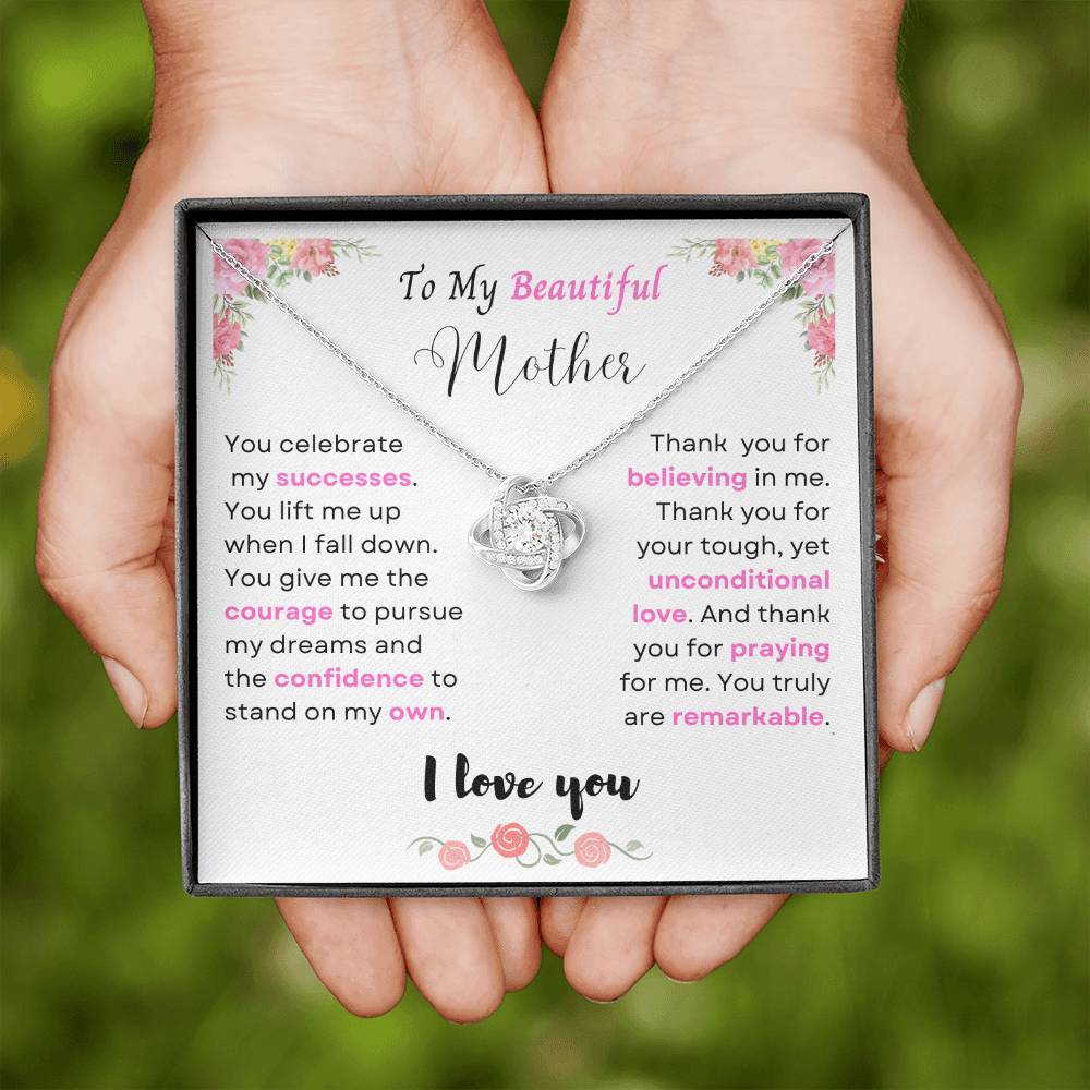 To My Mother (Love Knot Necklace)