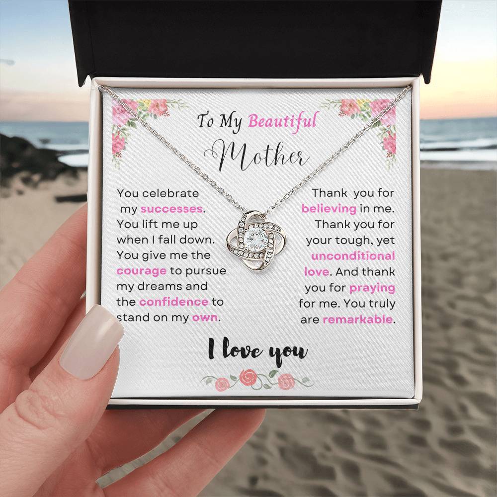 To My Mother (Love Knot Necklace)