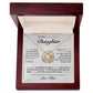 Beautiful daughter (Love Knot Necklace) Mom and Dad