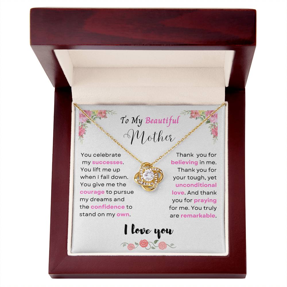 To My Mother (Love Knot Necklace)