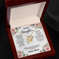 To My Daughter (Love Knot Necklace)