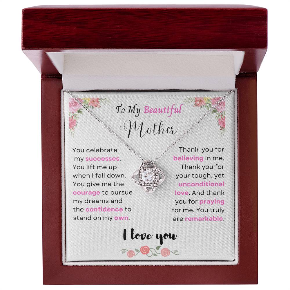 To My Mother (Love Knot Necklace)