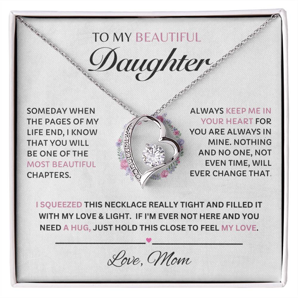 Beautiful Daughter (Forever Love Necklace) Mom