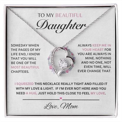 Beautiful Daughter (Forever Love Necklace) Mom