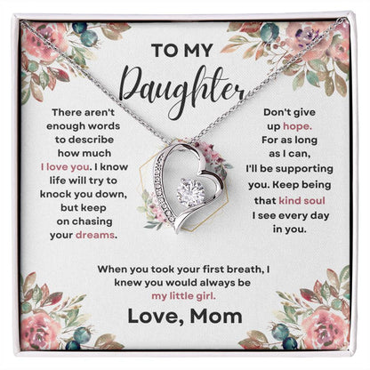 To My Daughter (Forever Love Necklace)