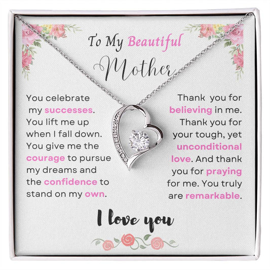 To My Mother (Forever Love Necklace)