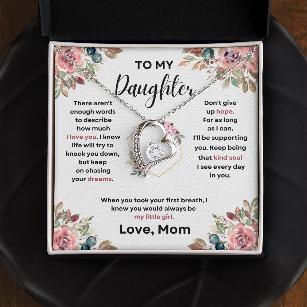 To My Daughter (Forever Love Necklace)