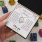 To My Mother (Forever Love Necklace)