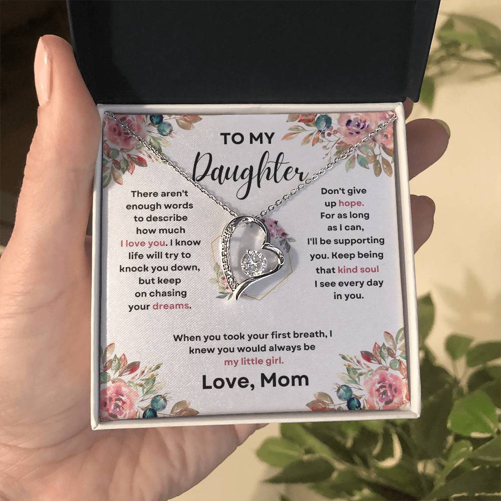 To My Daughter (Forever Love Necklace)