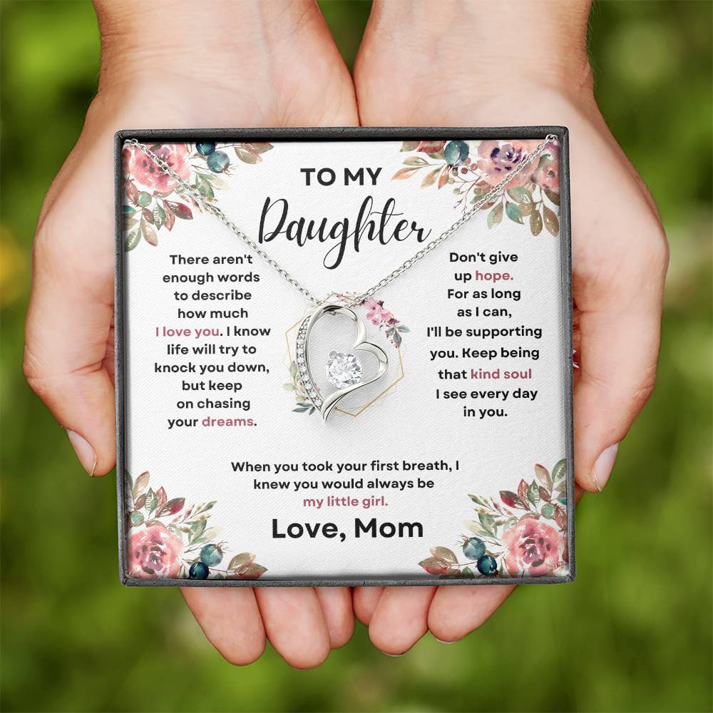 To My Daughter (Forever Love Necklace)