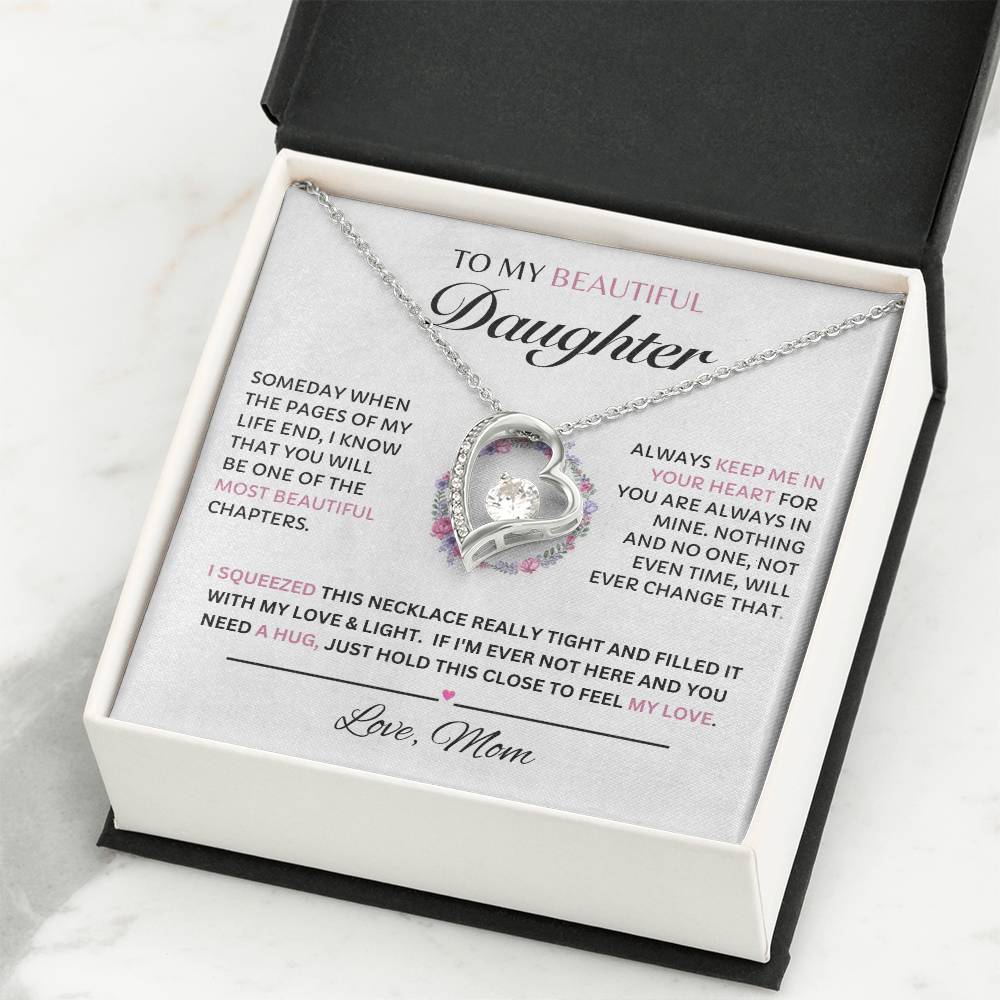 Beautiful Daughter (Forever Love Necklace) Mom