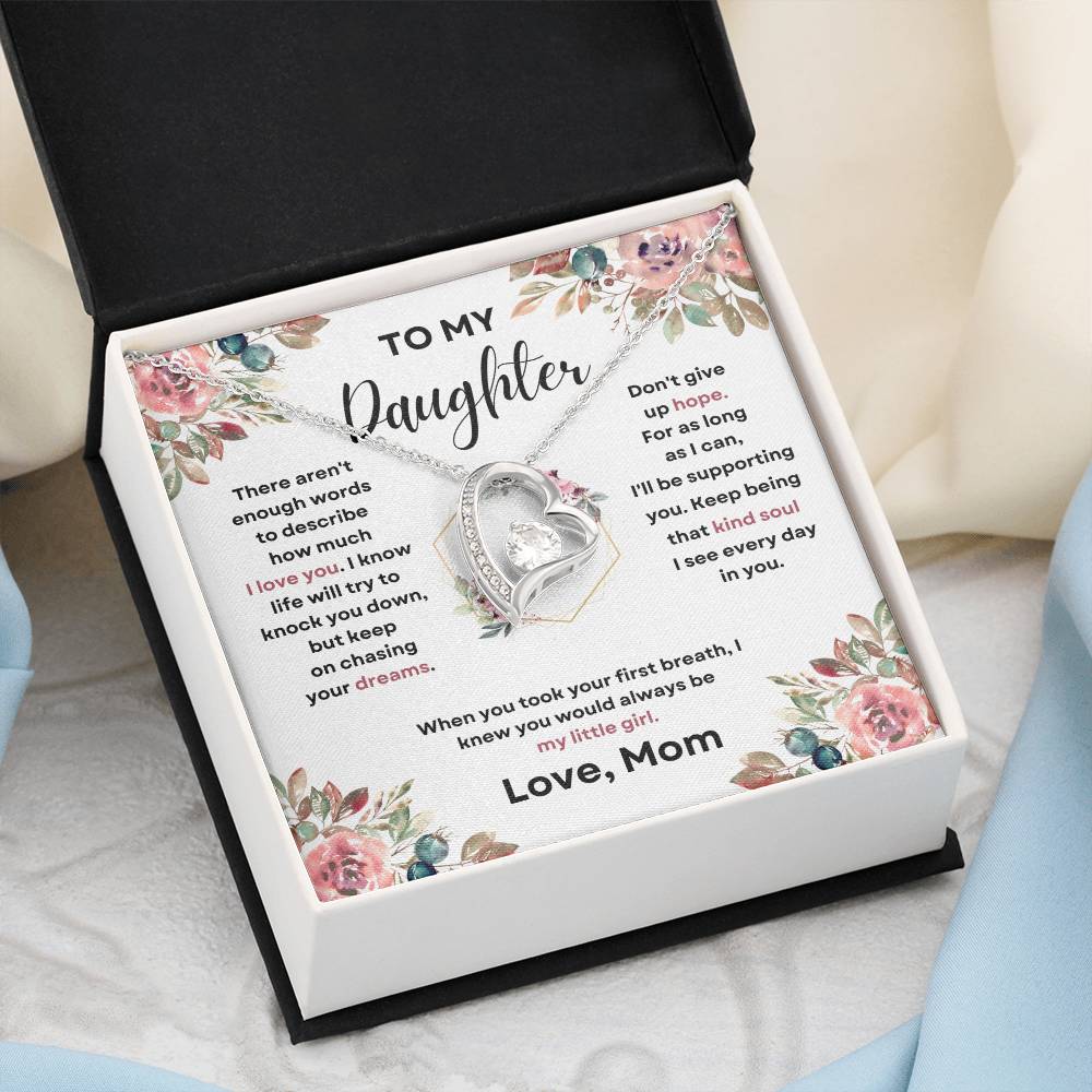 To My Daughter (Forever Love Necklace)