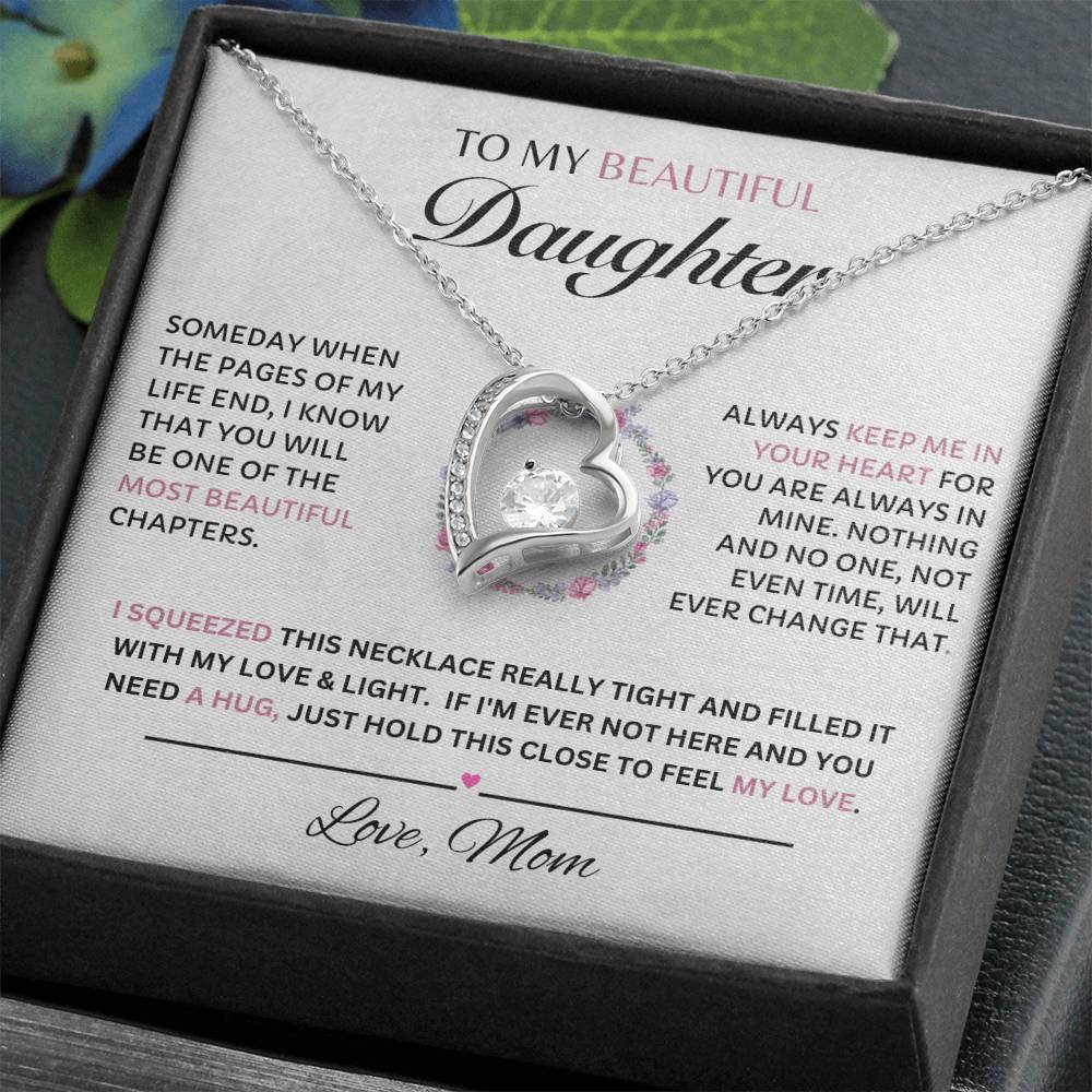 Beautiful Daughter (Forever Love Necklace) Mom