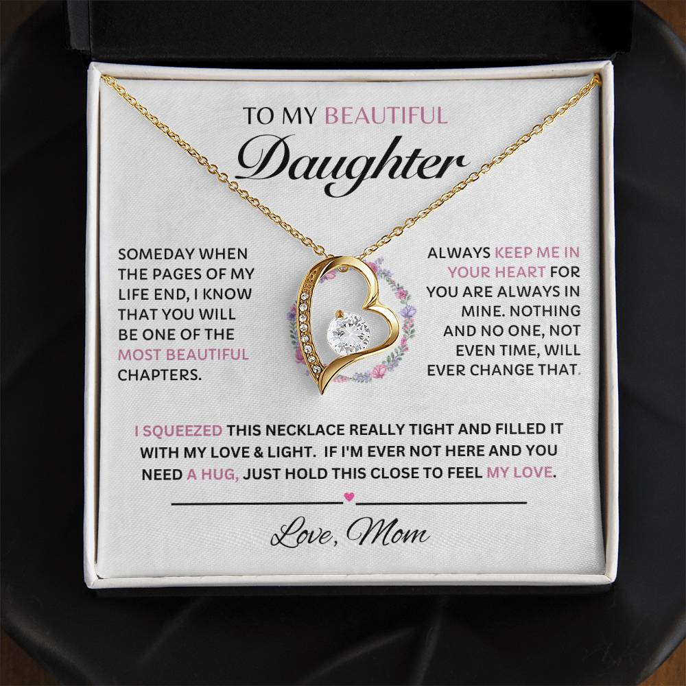 Beautiful Daughter (Forever Love Necklace) Mom