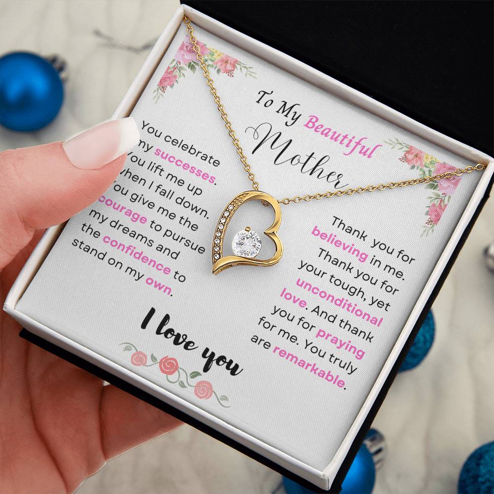 To My Mother (Forever Love Necklace)